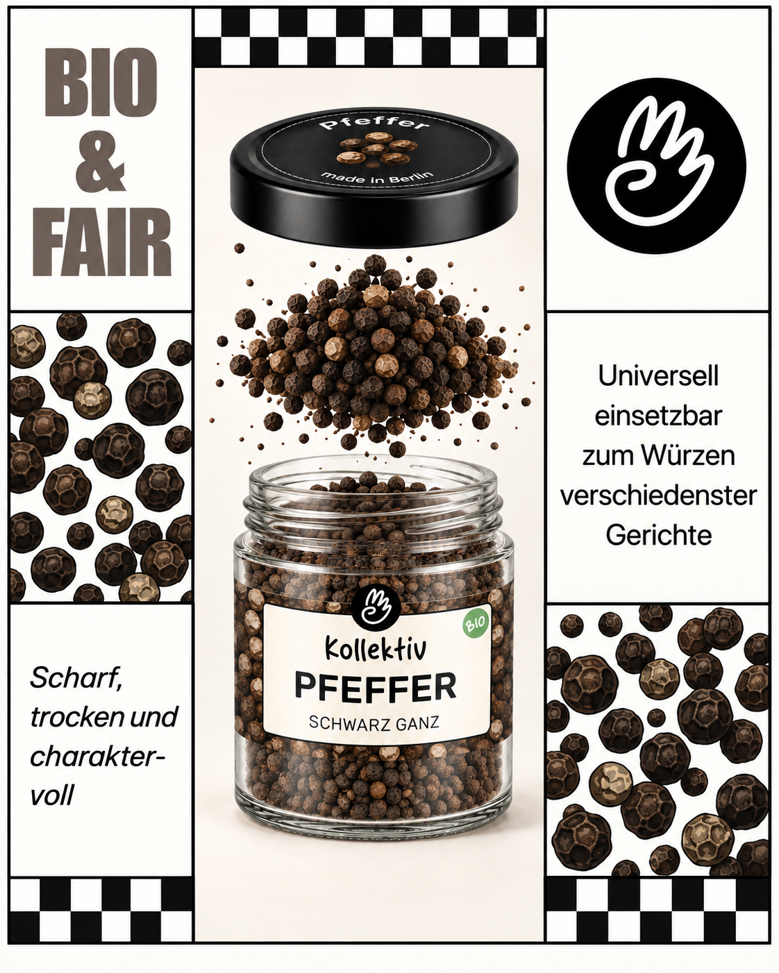 Pfeffer Schwarz Ansicht 2